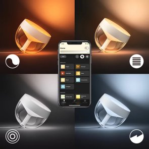 Лампа Philips Hue Iris Silver (929002376701)