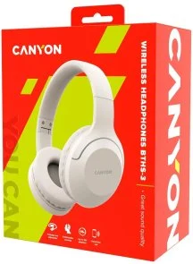 Фото: Навушники Canyon BTHS-3 Beige (CNS-CBTHS3BE) № 5 | KTC