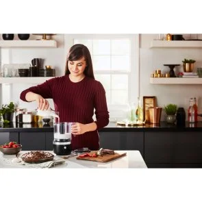 Фото: Кухонний комбайн KitchenAid Cordless food chopper 5KFCB519 Matte Black (5KFCB519EBM) № 5 | KTC