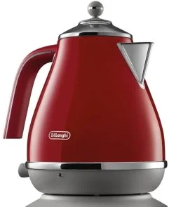 Фото: Електрочайник DeLonghi KBOC 2001 R Icona Capitals № 2 | KTC