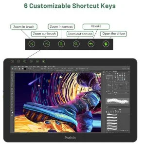 Фото: Графічний монітор Parblo Coast 16 Pro (COAST16PRO) № 5 | KTC