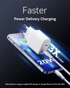 Фото: Зарядний пристрій VOLTME Revo Duo Lite 20W White (V2020) № 8 | KTC