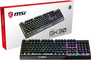 Фото: Клавіатура MSI Vigor GK30 Black (VIGOR_GK30_RU) № 5 | KTC