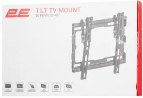 Фото: Кронштейн 2E Фові Black (2E2GEN2343TILT) № 5 | KTC