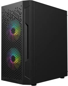Фото: Корпус Logic Concept Aramis ARGB MIni Black with window (AM-ARAMIS-10-0000000-0002) № 2 | KTC