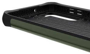 Чохол iTSkins for Samsung S23 Plus - HYBRID R DRIVE Olive Green (SGCP-HBDUO-KAKI)