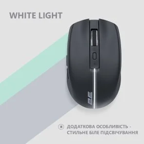 Фото: Миша 2E MF270 Silent Rechargeable WL Black (2E-MF270WBK) № 6 | KTC