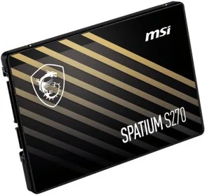 Фото: SSD-накопичувач MSI Spatium S270 SATA III 480GB (S78-440E350-P83) № 2 | KTC