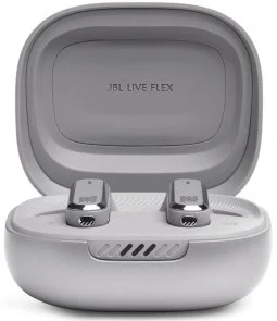 Фото: Навушники JBL Live Flex Silver (JBLLIVEFLEXSVR) № 2 | KTC