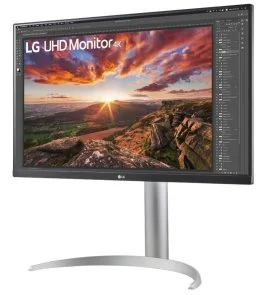 Фото: Монітор LG 27UP850N-W Black / White - 27" IPS / 3840×2160 / 60 Гц / AMD FreeSync / Pivot / HAS № 4 | KTC
