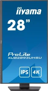 Фото: Монітор iiyama ProLite XUB2893UHSU-B5 - 28" IPS / 3840×2160 / 60 Гц / Pivot / HAS № 4 | KTC