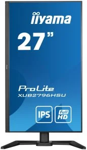 Фото: Монітор iiyama ProLite XUB2796HSU-B5 Black - 27" IPS / 1920×1080 / 75 Гц / AMD FreeSync / Pivot / HAS № 5 | KTC