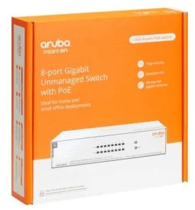 Фото: Комутатор HPE Aruba Instant On 1430 8G PoE (R8R46A) № 3 | KTC