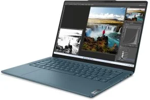 Фото: Ноутбук Lenovo Yoga Pro 7 14IRH8 82Y700C7RA Tidal Teal - 14.5" 90 Гц / Intel Core i7 / i7-13700H / DDR5 32 ГБ / PCI-E SSD 1 ТБ / Intel Iris Xe Graphics № 3 | KTC
