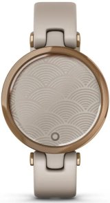 Смарт годинник Garmin Lily Rose Gold Bezel with Light Sand Case and Silicone Band (010-02384-11)