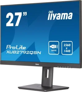 Фото: Монітор iiyama PROLITE XUB2792QSN-B5 - 27" IPS / 2560×1440 / 75 Гц / Pivot / HAS № 2 | KTC