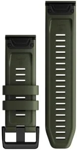 Фото: Ремінець Garmin for Fenix 7X - 26mm QuickFit Silicone Band Moss (010-13117-03) № 3 | KTC