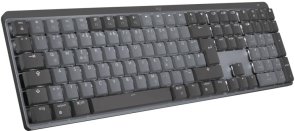 Клавіатура Logitech MX Mechanical Wireless Illuminated Performance Clicky US/UKR Graphite (920-010759)