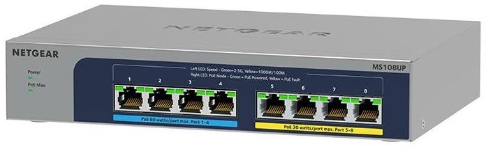Комутатор NETGEAR MS108UP (MS108UP-100EUS)