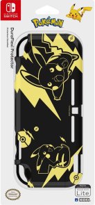 Чохол для джойстика Hori DuraFlexi Protector for Nintendo Switch Lite Pokemon Pikachu Black and Gold (NS2-076U)