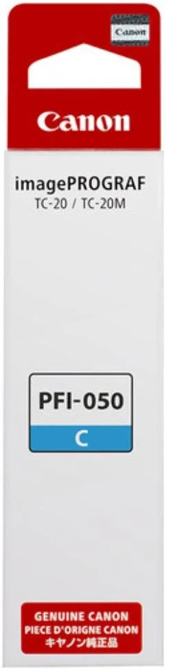 Фото: Чорнило Canon PFI-050 imagePROGRAF TC-20 70ml Cyan (5699C001) № 2 | KTC