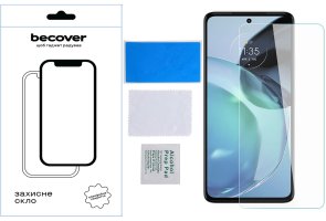 Захисне скло BeCover 3D for Motorola G72 - Crystal Clear Glass (709246)