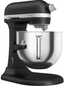 Фото: Планетарний міксер KitchenAid Mixer Bowl-Lift 6.6L - Artisan 5KSM70SHX Matte Black (5KSM70SHXEBM) № 2 | KTC