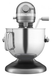 Планетарний міксер KitchenAid Mixer Bowl-Lift 6.6L - Artisan 5KSM70SHX Silver (5KSM70SHXECU)