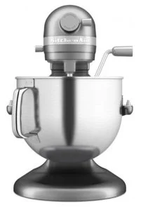 Фото: Планетарний міксер KitchenAid Mixer Bowl-Lift 6.6L - Artisan 5KSM70SHX Silver (5KSM70SHXECU) № 3 | KTC