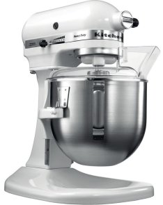 Планетарний міксер KitchenAid Mixer Bowl-Lift 4.8L - Heavy Duty 5KPM5 White (5KPM5EWH)