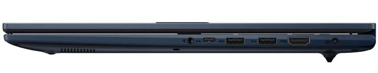 Фото: Ноутбук ASUS Vivobook 17 X1704MA-AU010 Quiet Blue - 17.3" IPS 60 Гц / Intel Core 5 / 320 / DDR5 16 ГБ / PCI-E SSD 512 ГБ / Intel Graphics № 6 | KTC