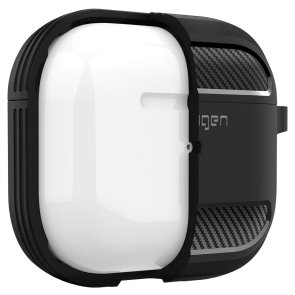 Чохол Spigen for Apple Airpods 3 - Rugged Armor Matte Black (ASD01978)