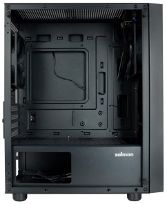 Корпус Zalman T3 Plus Black with window (T3PLUS)