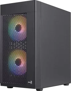 Фото: Корпус AeroCool Hexform Black with window (Hexform-G-BK-v2) № 4 | KTC