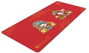 Килимок Akko Hellokitty Peking Opera Deskmat B Red (6925758615419)