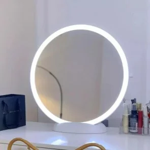 Фото: Дзеркало для макіяжу Xiaomi Jordan Judy Large LED Counter Top Dressing Mirror (NV534) № 6 | KTC