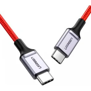 Фото: Кабель UGREEN US294 3A 60W Type-C / Type-C 1m Red (60186) № 2 | KTC
