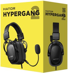 Гарнітура Hator Hypergang 2 Black (HTA-910)