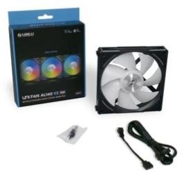 Кулер Lian-Li Uni Fan AL140 V2 Black (G99.14ALV21B.00)