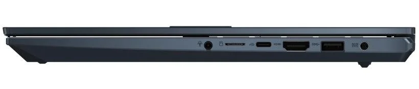 Фото: Ноутбук ASUS Vivobook Pro 15 OLED M6500XV-MA013 Quiet Blue - 15.6" OLED 120 Гц / AMD Ryzen 9 / 7940HS / DDR5 32 ГБ / PCI-E SSD 1 ТБ / GeForce RTX 4060 № 6 | KTC