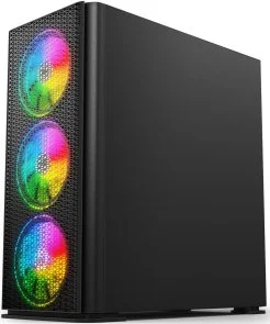 Фото: Корпус 2E Gaming Vertex GI01B Black with window (2E-GI01B) № 2 | KTC