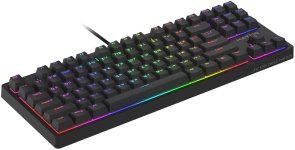 Клавіатура Hator Rockfall 2 Mecha TKL Aurum Orange USB Black (HTK-720)