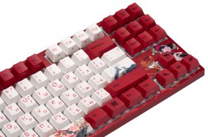 Клавіатура Varmilo VEM87 Koi 87Key EC V2 Sakura ENG/UKR Red (A33A039A9A3A17A034)