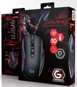 Фото: Миша Gembird Ragnar RX500 USB Black (MUSG-RAGNAR-RX500) № 4 | KTC