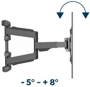 Фото: Кронштейн Gembird WM-75ST-01 Black № 2 | KTC