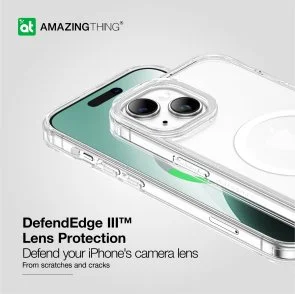 Фото: Чохол AMAZINGthing for iPhone 15 - Minimal Case MagSafe Clear (IP156.1MMINCL) № 8 | KTC