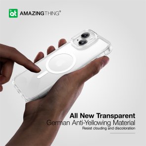 Чохол AMAZINGthing for iPhone 15 Plus - Minimal Case MagSafe Clear (IP156.7MMINCL)