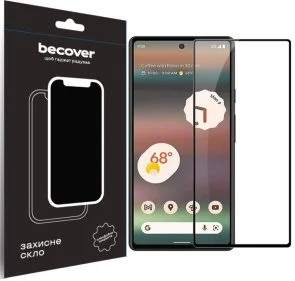 Фото: Захисне скло BeCover for Google Pixel 7a - Black (709767) № 2 | KTC