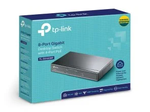 Фото: Комутатор TP-Link TL-SG1008P № 4 | KTC