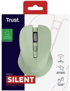 Фото: Миша Trust Mydo Silent Wireless Green (25042_TRUST) № 5 | KTC
